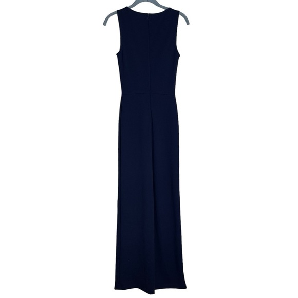 Lulus jumpsuit Stepping Out Navy Blue Sleeveless Wide Leg women’s size xs - Picture 3 of 8
